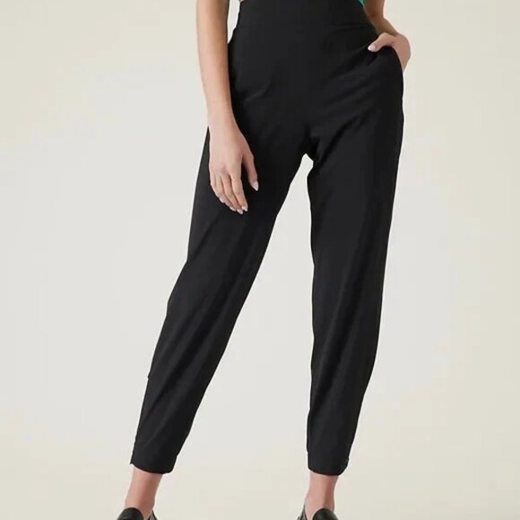 Athleta Brooklyn Heights Jogger Black 16 EUC - Picture 1 of 6